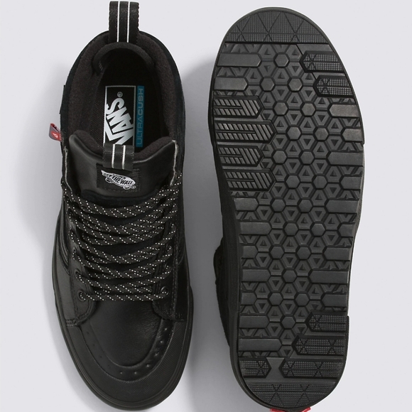 VANS Sk8-Hi MTE-2 Men's Waterproof Insulated Black Shoes Boots NWOB - Picture 3 of 5